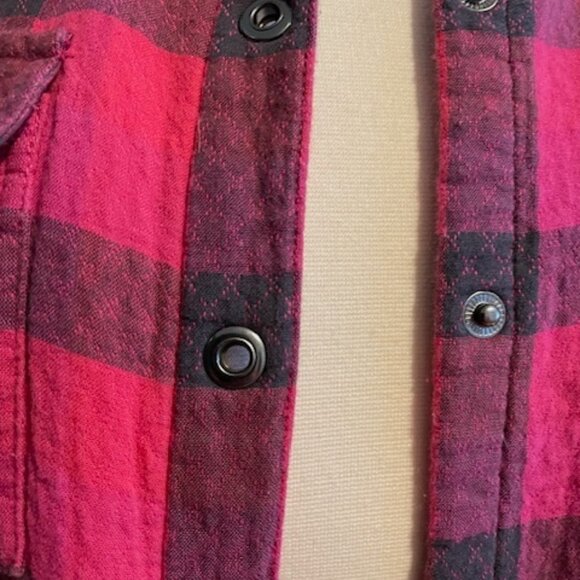 Prana Bridget Lined Pink Flannel Size Small - Picture 8 of 9